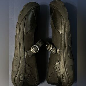 Keen Presidio Womens Size 7.5 Black Leather Outdoors Mary Jane Shoes